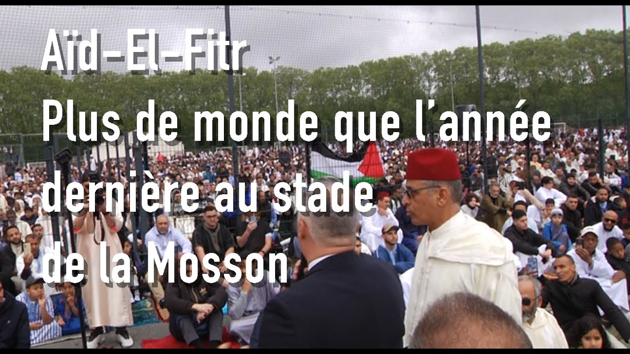 Montpellier/Aïd-El-Fitr : Plus de monde que l'an dernier.