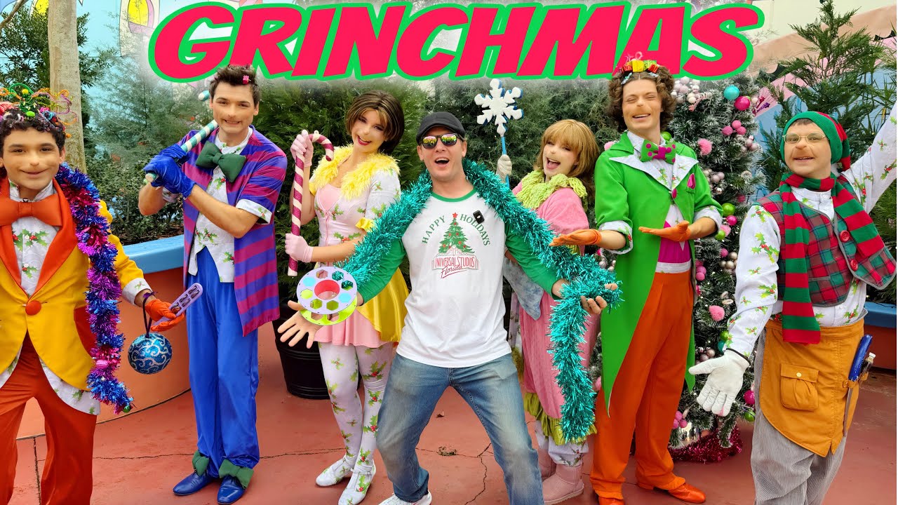 Гринчмас в Universal Studios: Гринч, Ктограды и многое другое!