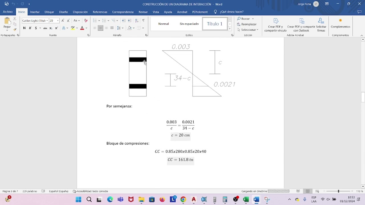 Dise&ntilde;o de Columnas en Concreto Armado: C&aacute;lculo del Punto de Falla Balanceada (Parte 2)