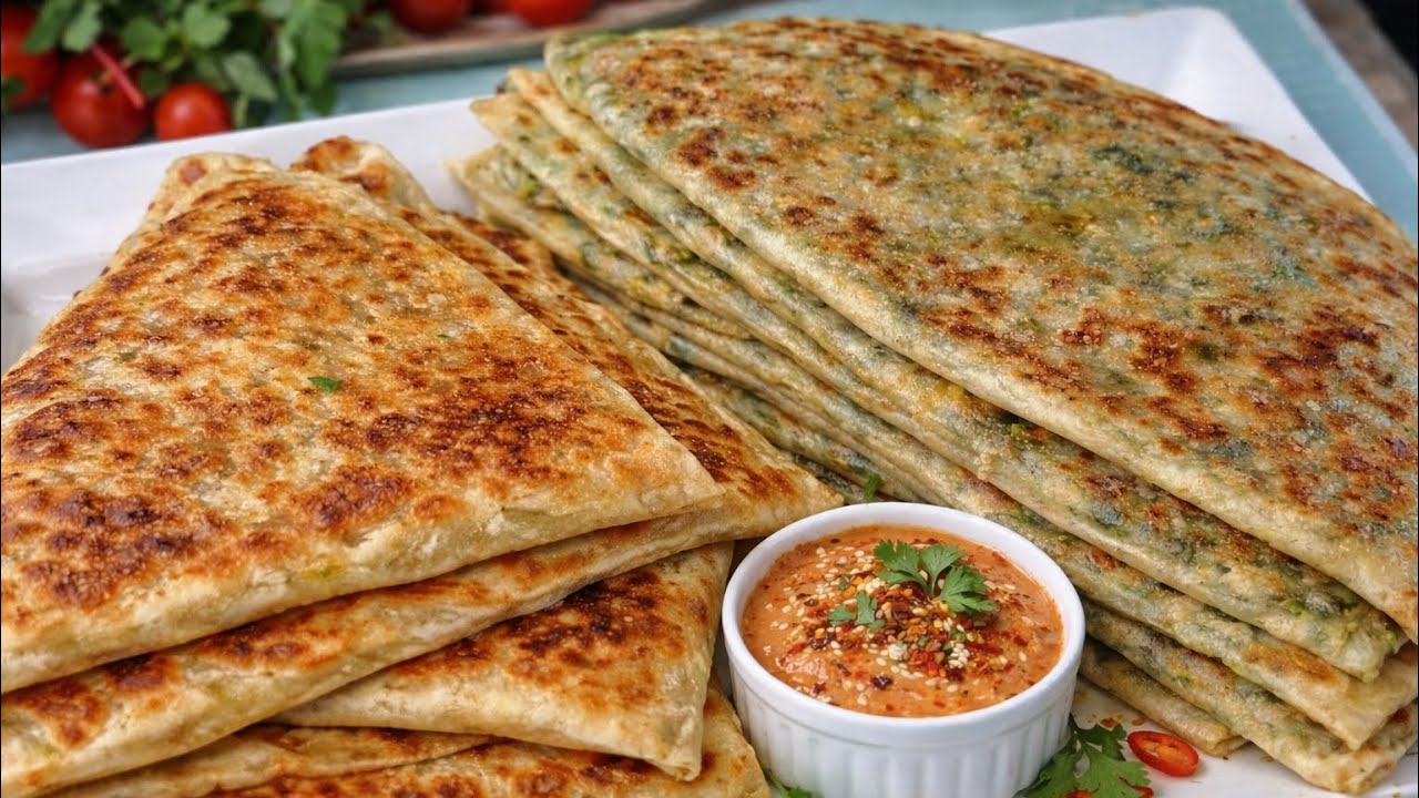 Ramadan Snacks Recipes , Bolani Gandana & Bolani Kadu بولانی گندنه و بولانی کدو برای رمضان و افطاری