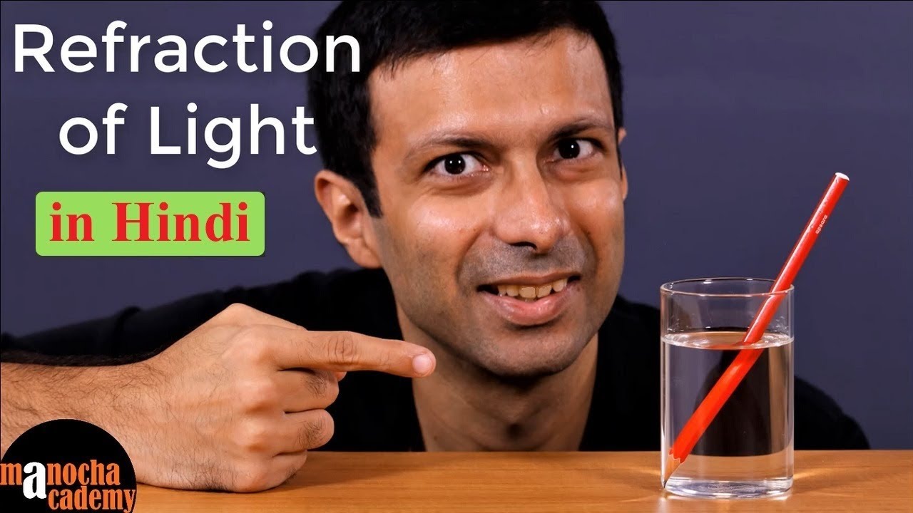 Refraction of Light in Hindi
