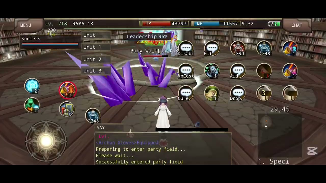 Iruna Online - Farming Angenger until i get an uncommon