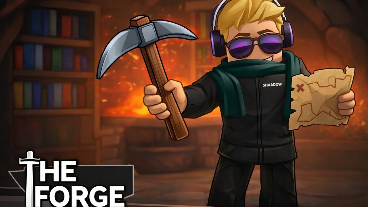 Trying to find the best ore in THE FORGE🔥🔥🔥