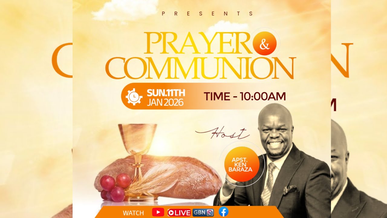 SUNDAY CELEBRATION SERVICE I 011.01.2026  I HOST APST.DR.KEN BARAZA I TOPIC: PRAYER