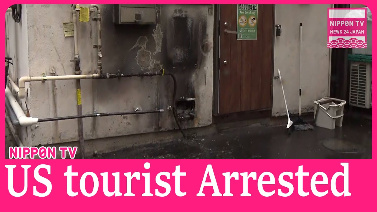 18 year-old American tourist arrested for arson