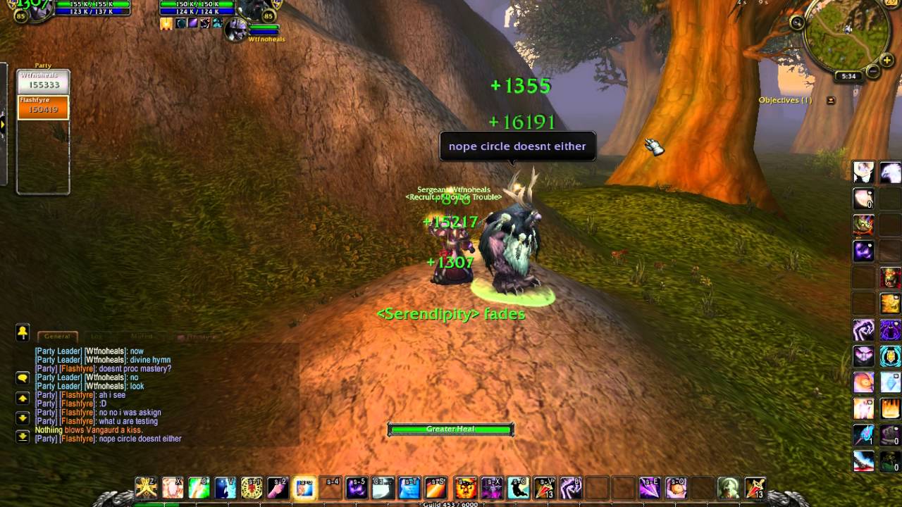 Monster Wow - Holy priest Echo of Light problem