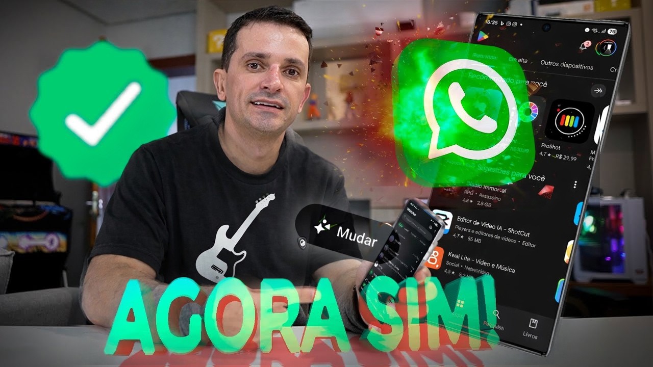 🚨 AI SIM! nova ATUALIZAÇÃO do WHATSAPP libera FUNÇÃO INCRIVEL!! Todos VÃO GOSTAR! MARÇO 2026! 🟢