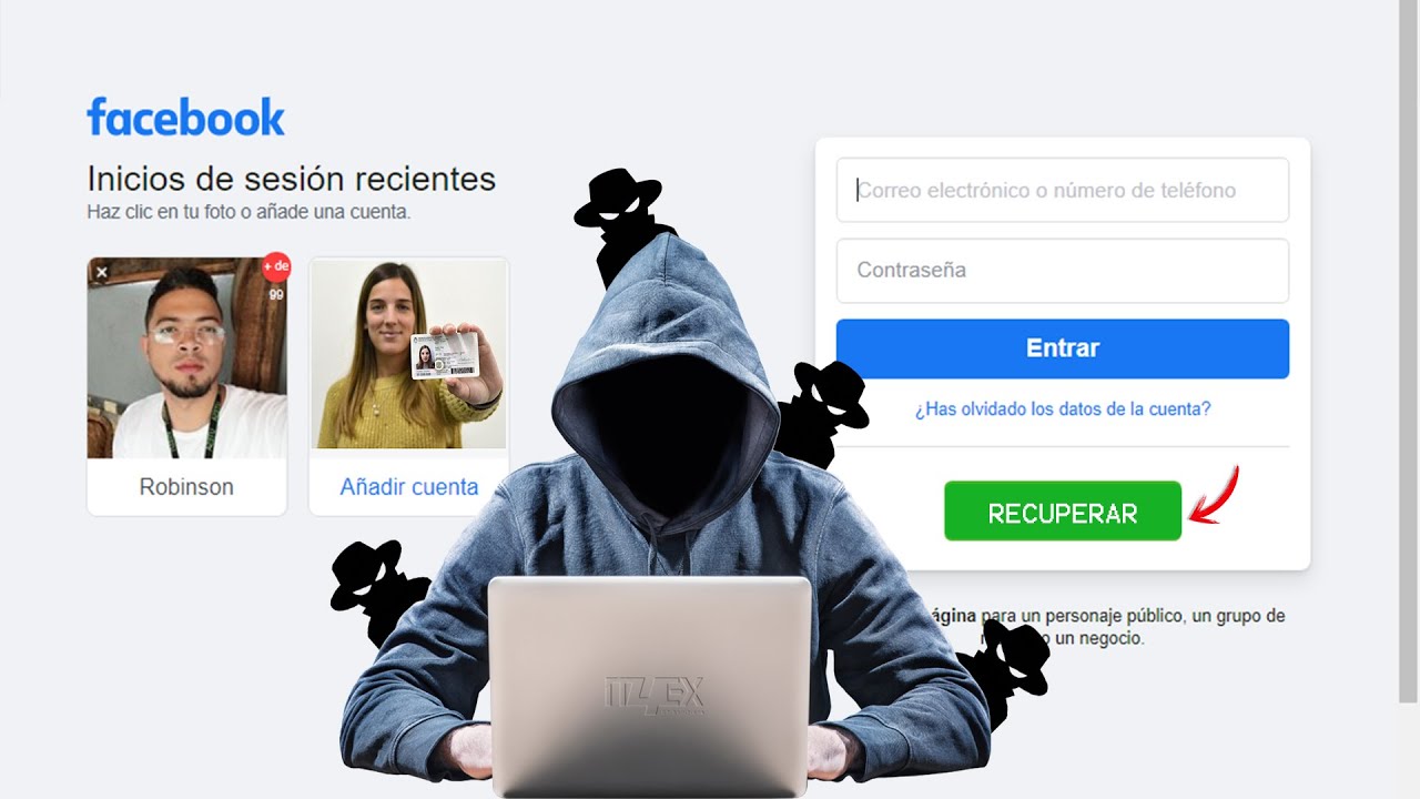 Forma Definitiva para RECUPERAR Cuenta Facebook sin contraseña ni Códigos