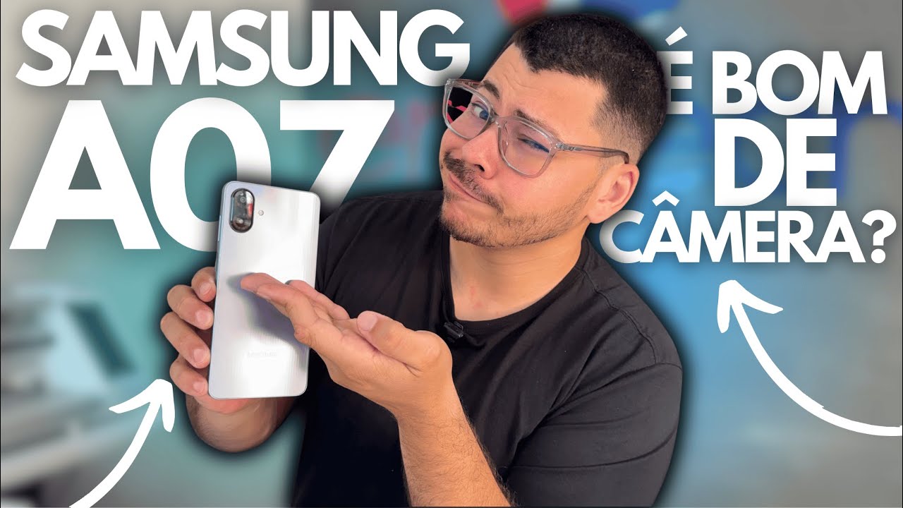 SAMSUNG Galaxy A07 TESTE DE CÂMERAS  – VEJA a Qualidade REAL Antes de Comprar!