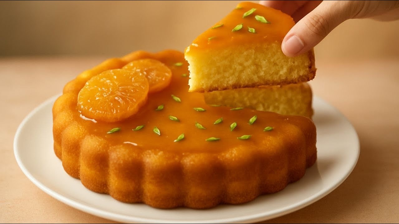 Ultimate Moist Mandarin Orange Cake | Soft, Fluffy & Irresistibly Fragrant