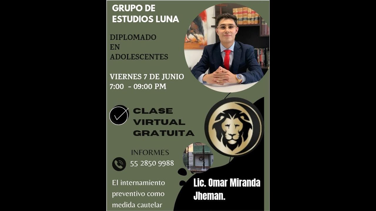 Internamiento Preventivo como medida cautelar. Omar Miranda Jheman.
