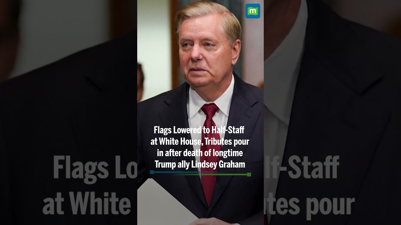 White House flags lowered after Senator Lindsey Graham Passes Away at 71