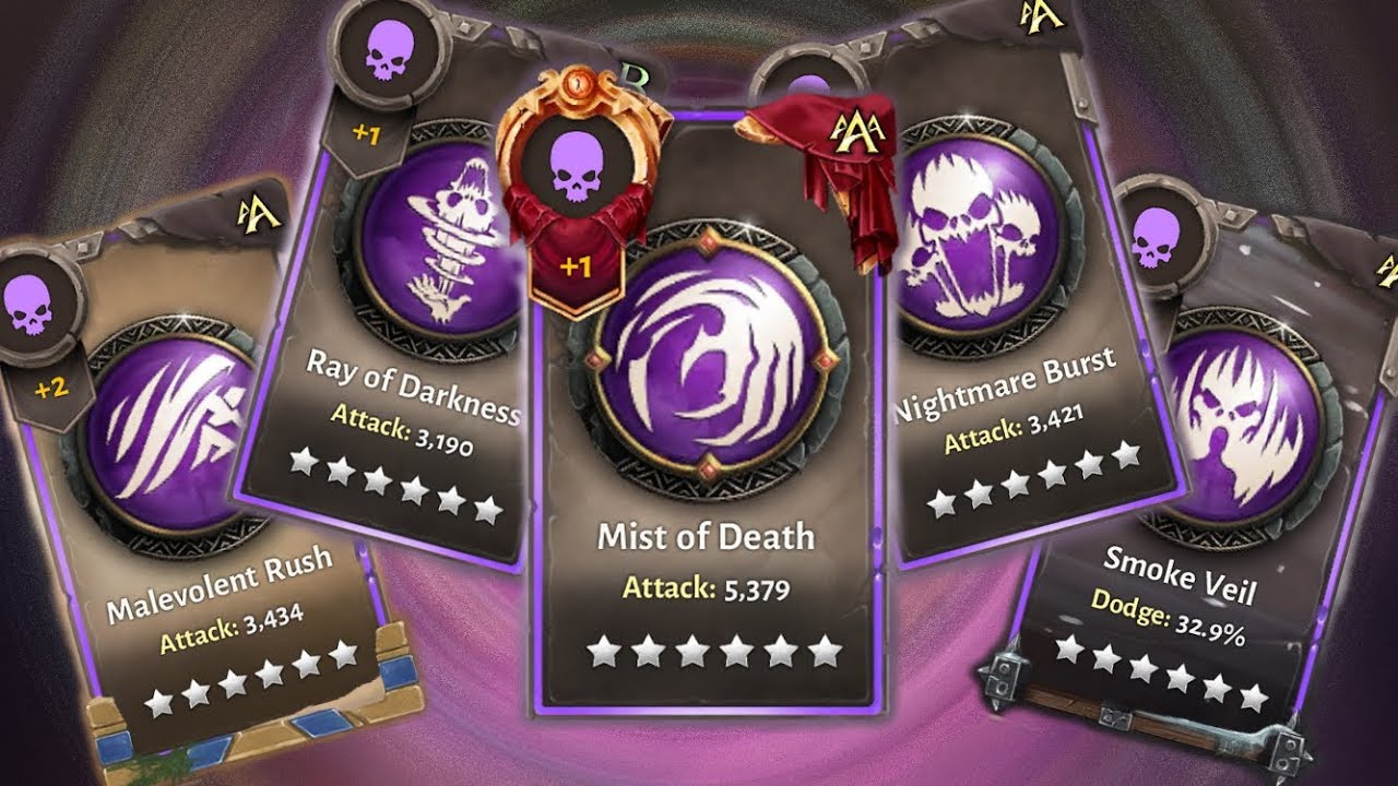 All Death Skill Items You Need! Dungeon Hunter 5: Back, Bracer, Belt and Legendary Skills T6