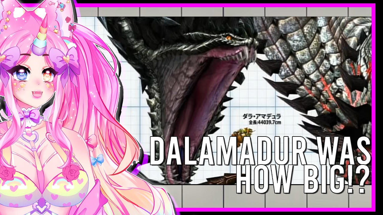 New MH Fan Reacts to OFFICIAL Monster Hunter All Monsters Size Comparison (10th & 15th Anniversary)