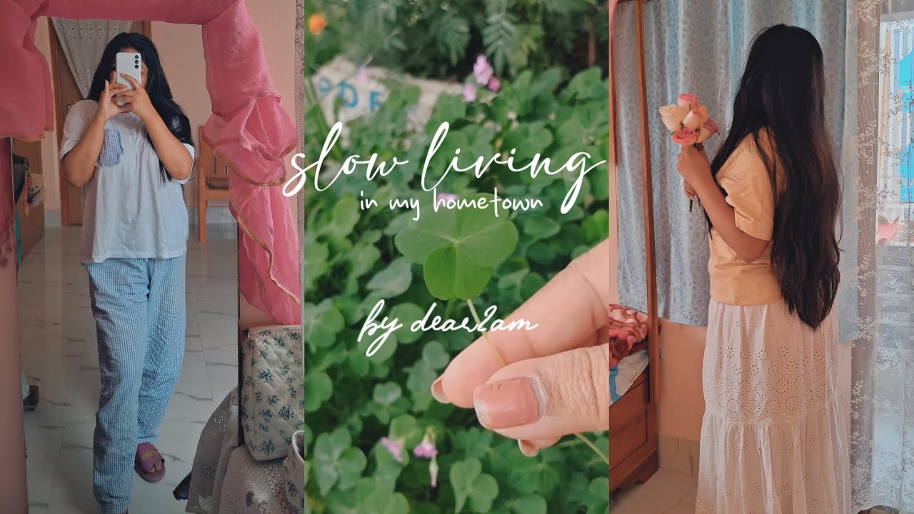 A day in my life | Slowing down in my little haven, tidying up, and harvesting homegrown veggies 