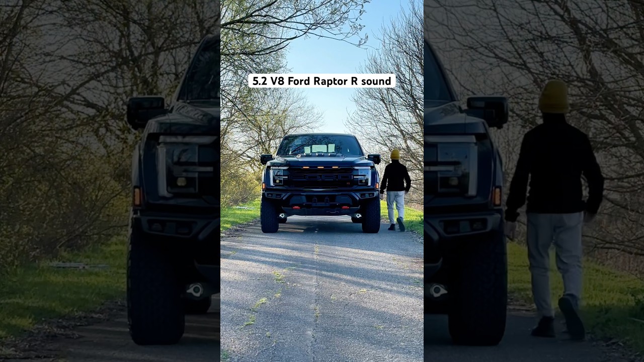 Insane Ford Raptor R 5.2 V8 sound