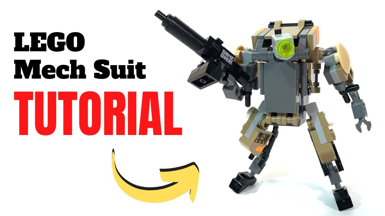 LEGO Mech Suit Tutorial - Hobby