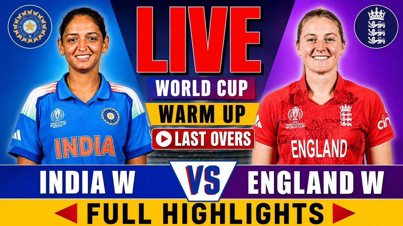 India vs England Women's Last Overs Full Highlights | IND W vs ENG W Last Overs Full Highlights