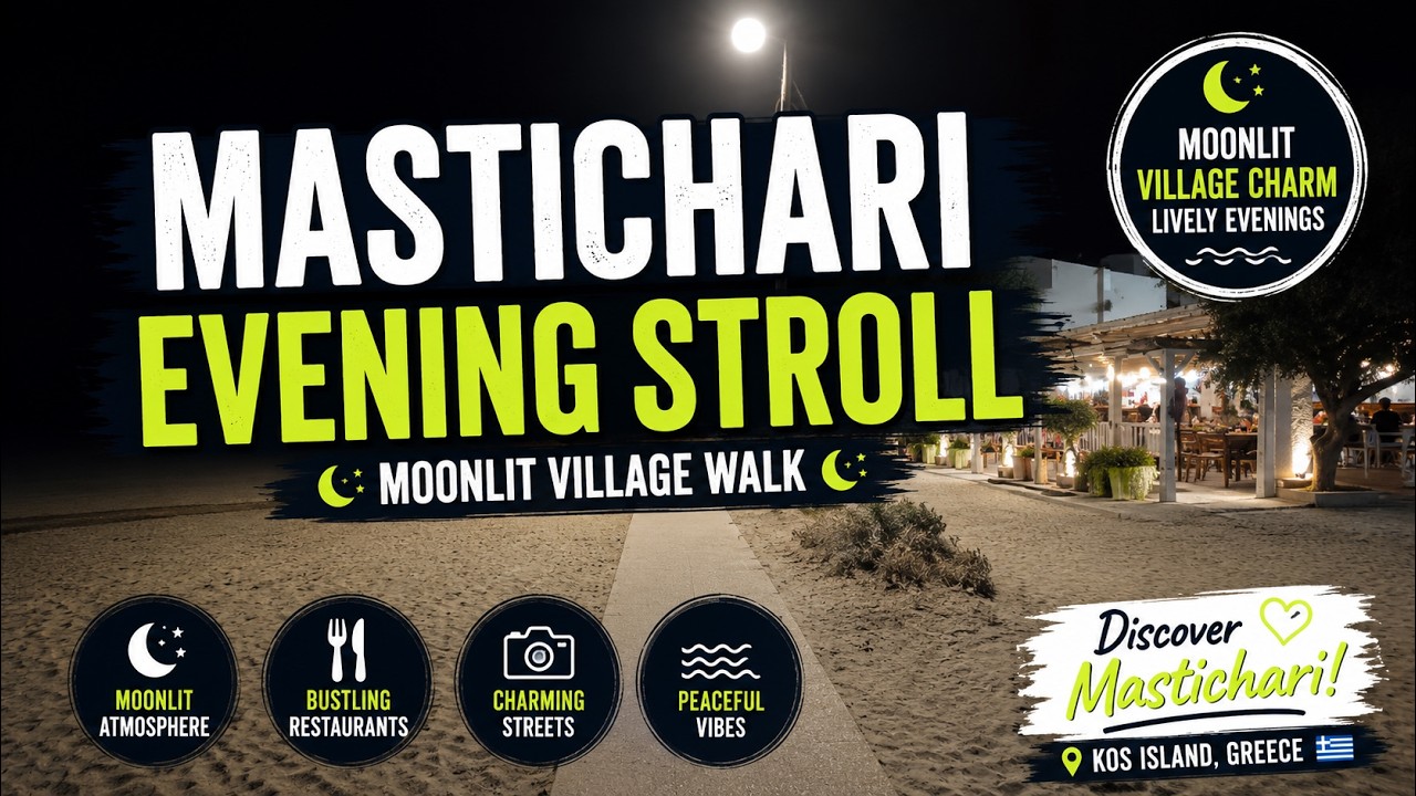 Moonlit Stroll Through Mastichari - DiscoveringKos