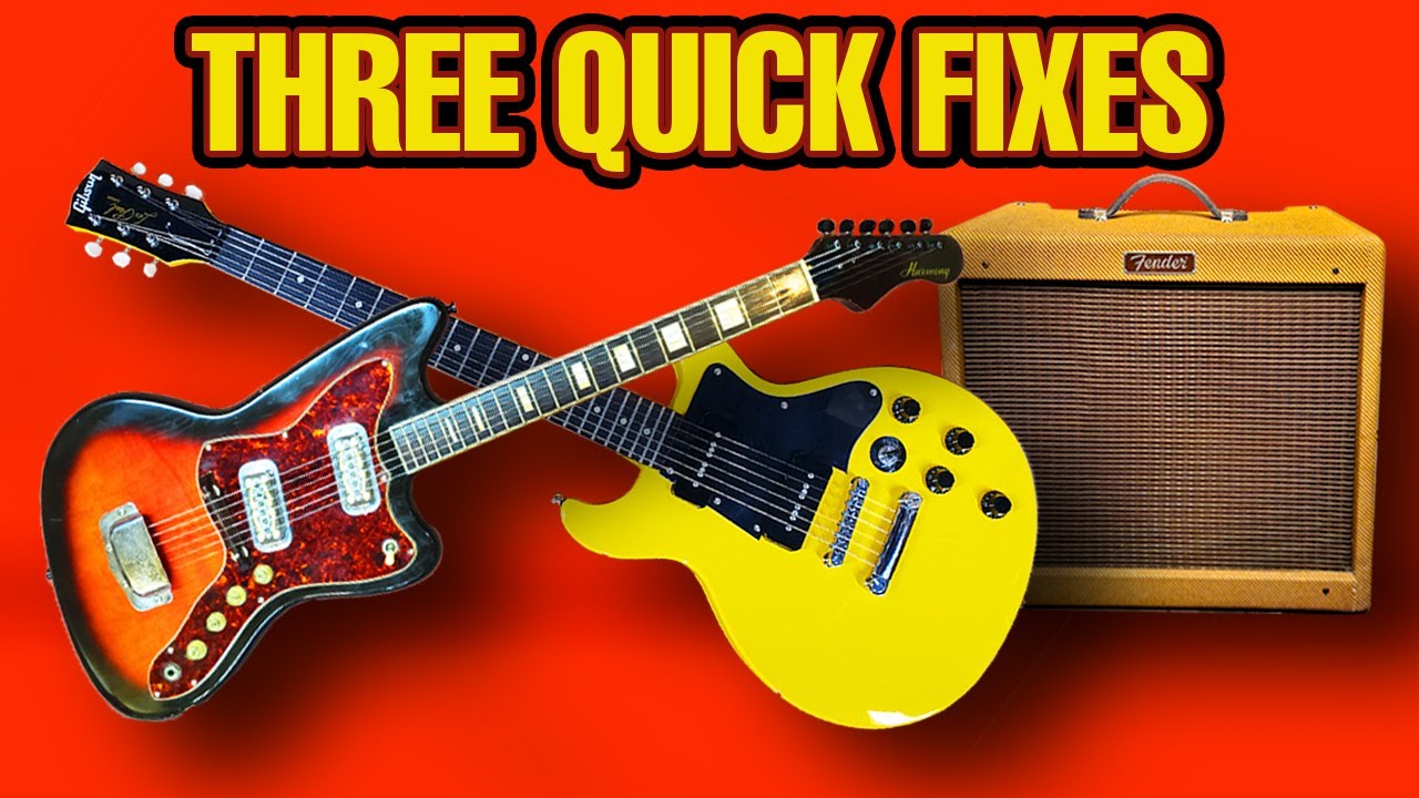Three Quick Fixes