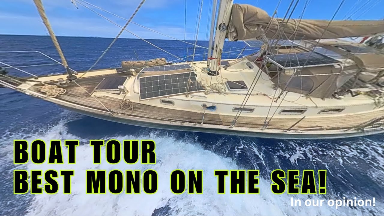 Full Tour of Our Sailing Home - Venus Ketch 1984