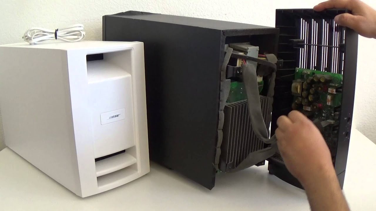 Pt. 1 of 3 BOSE Acoustimass 6 III Dismantling Take Apart Teardown DIY Repair