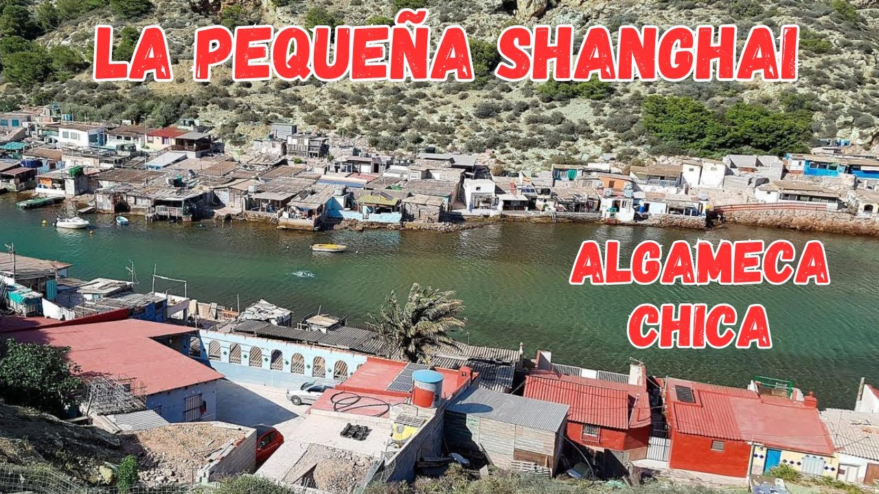 Algameca Chica o Pequeña Shanghai, Un poblado con encanto #algameca #cartagena #algamecachica