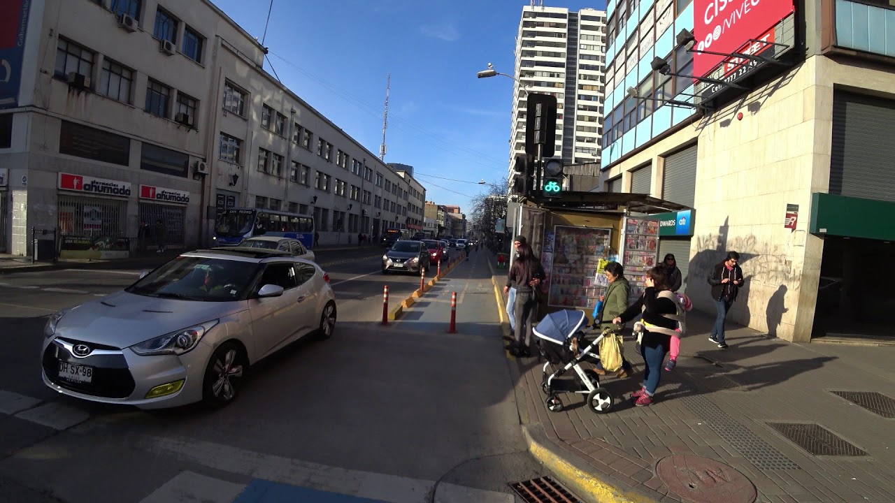 CICLOVÍA O'HIGGINS CENTRO DE LA CIUDAD DE CONCEPCIÓN(Chile)