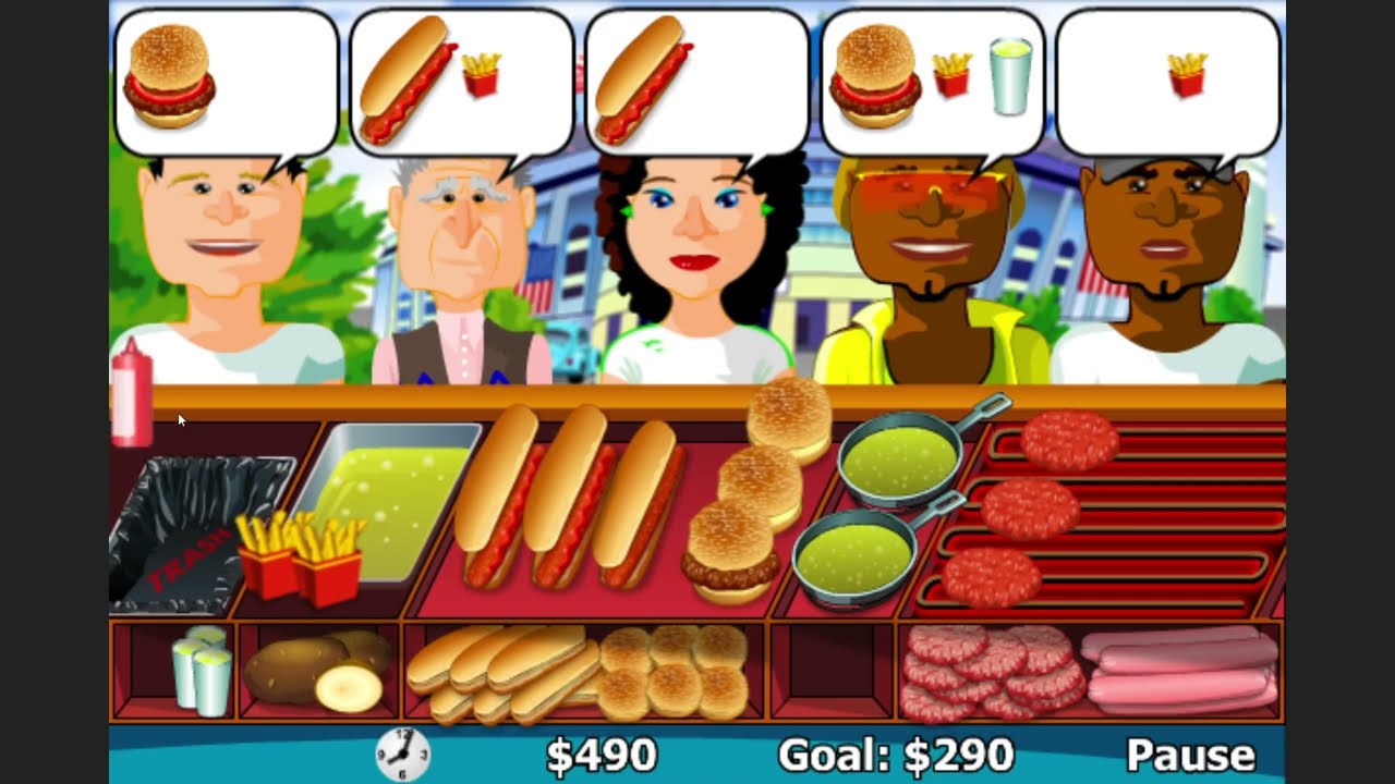 Hot Dog Bush - Level 2 Yankees Stadium (Flash Game 2017)