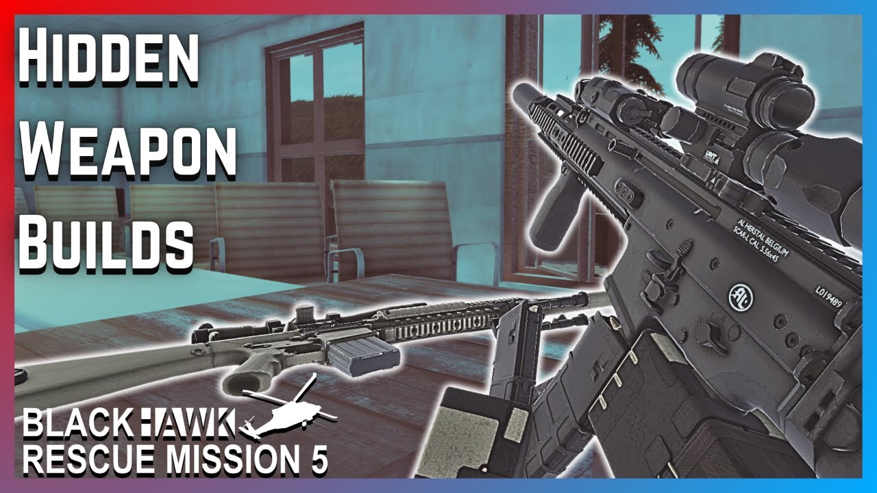 Eight Hidden Weapon Builds You Can Create | Blackhawk Rescue Mission 5 ROBLOX