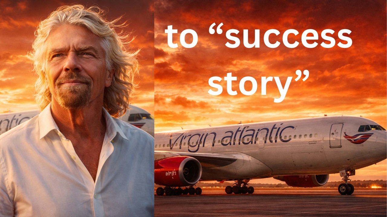 Richard Branson’s Success Story: From School Struggles to Billionaire Visionary