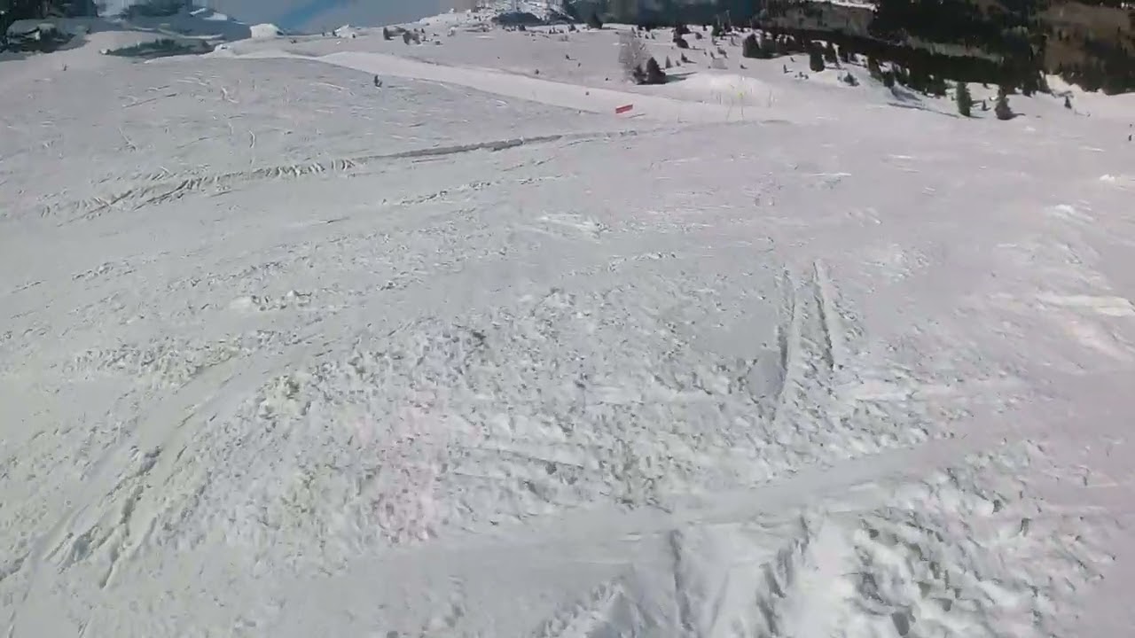 Snowboarding Flaine Mephisto 20 March 2024