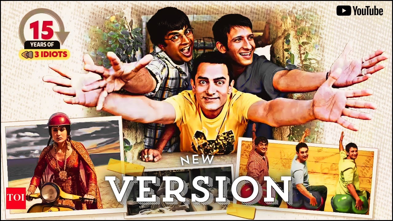 Aal Izz Well – 3 Idiots | Aamir Khan, Madhavan, Sharman J | Sonu N, Swanand K & Shaan | Shantanu M