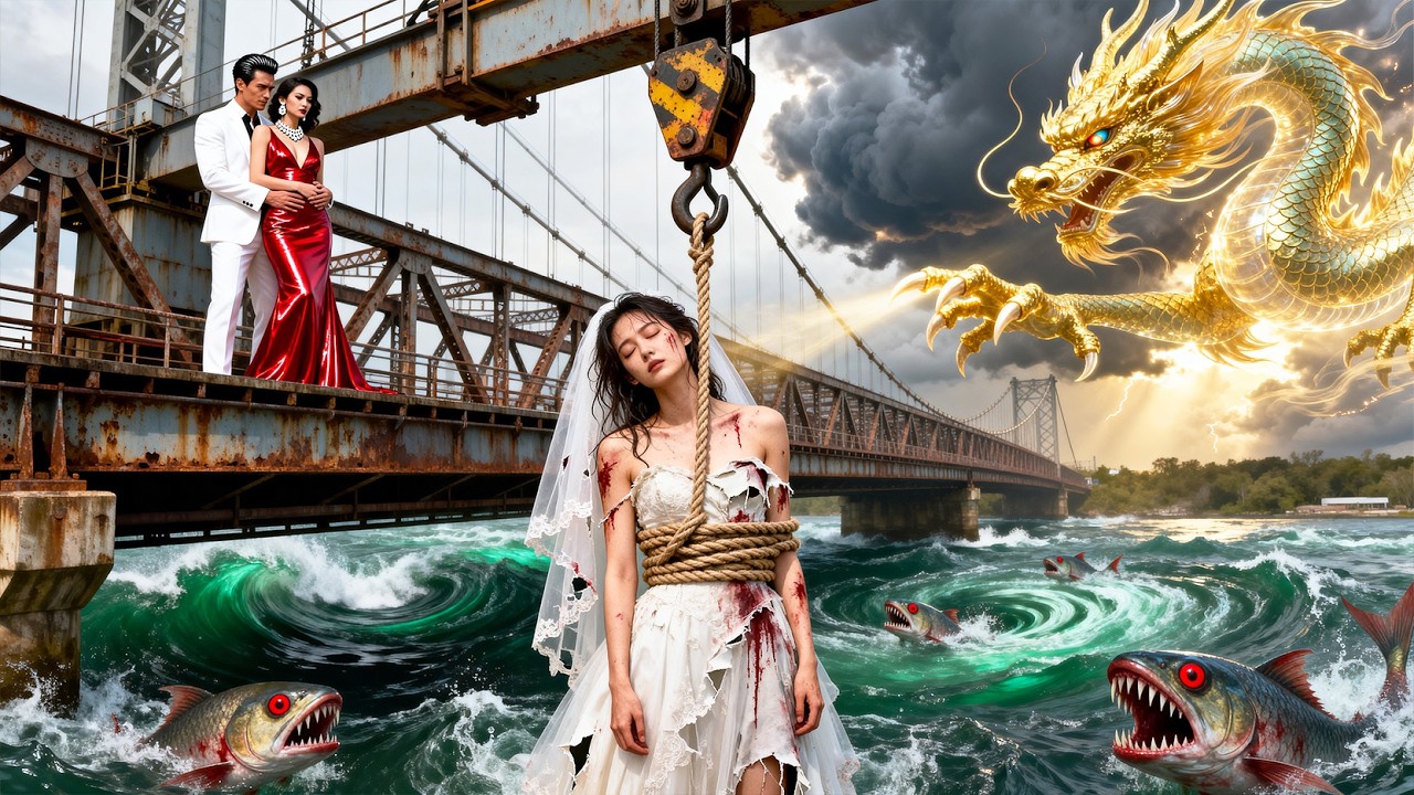 Thrown into the sea by my husband on our wedding day, I was saved by a dragon & now live for revenge