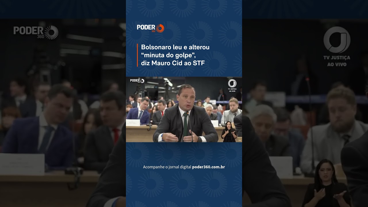 Bolsonaro leu e alterou &ldquo;minuta do golpe&rdquo;, diz Mauro Cid ao STF