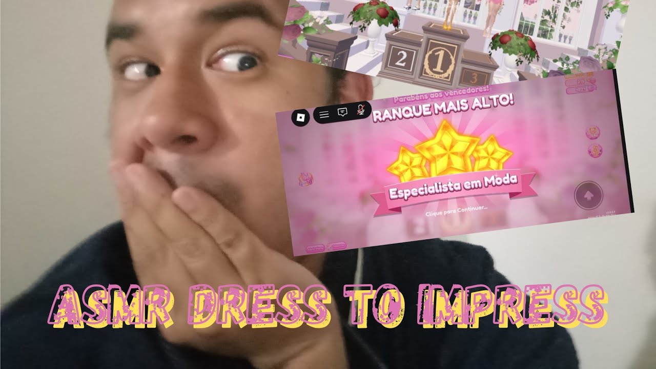 ASMR Jogando Dress to Impress (Roblox)