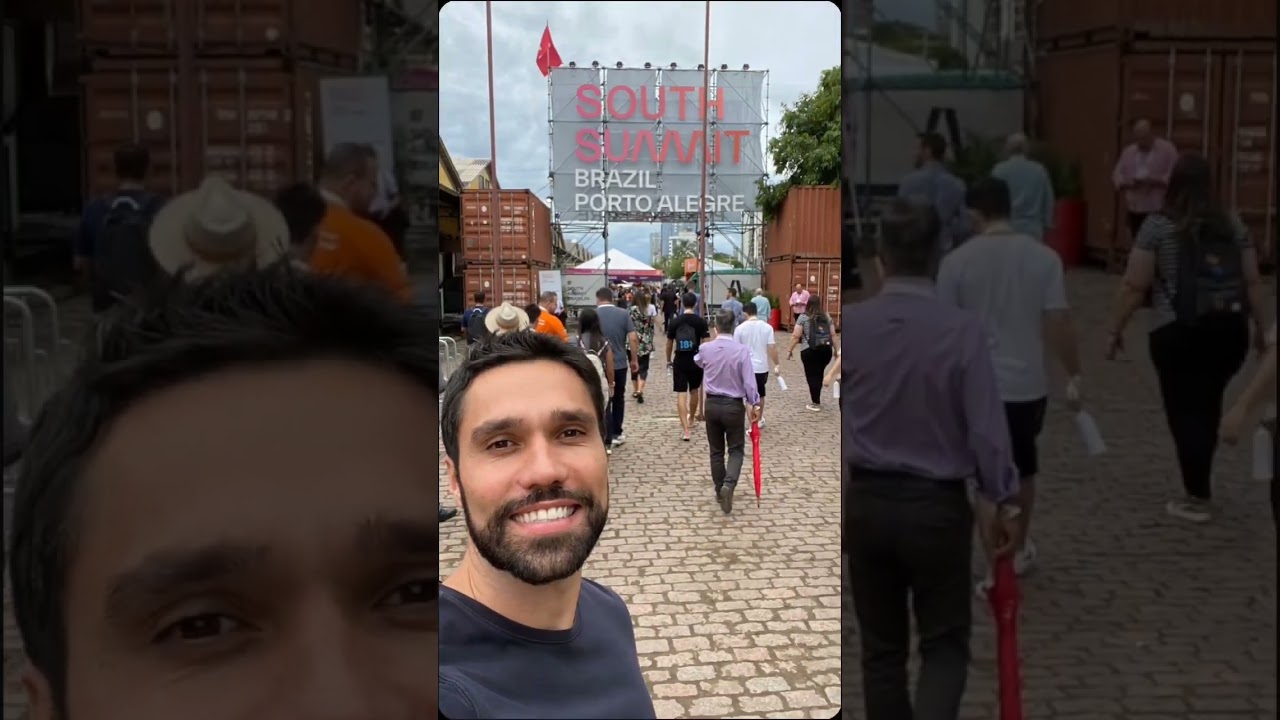Chegamos no South Summit Brazil