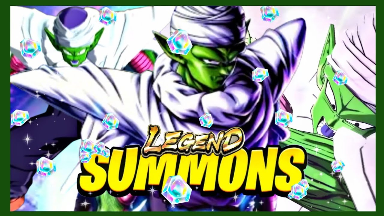 PEQUENAS SUMMONS NO NOVO PICCOLO LEGEND!! | Dragon ball legends 