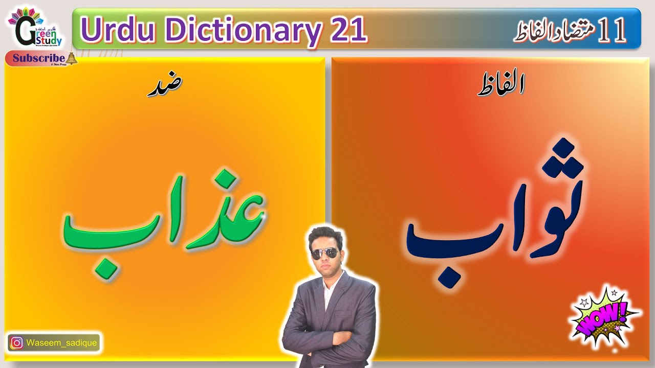 Urdu Opposite Words 11 | Mutzad Alfaz | Alfaz Ki Zid | Urdu Dictionary 22 | Urdu Grammar | TET | CET