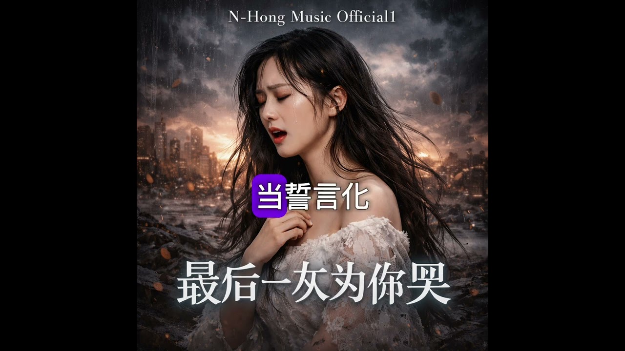 最后一次为你哭 - N-Hong Music Official1 (Official Music Video) | Emotional Chinese Sad Song 2026