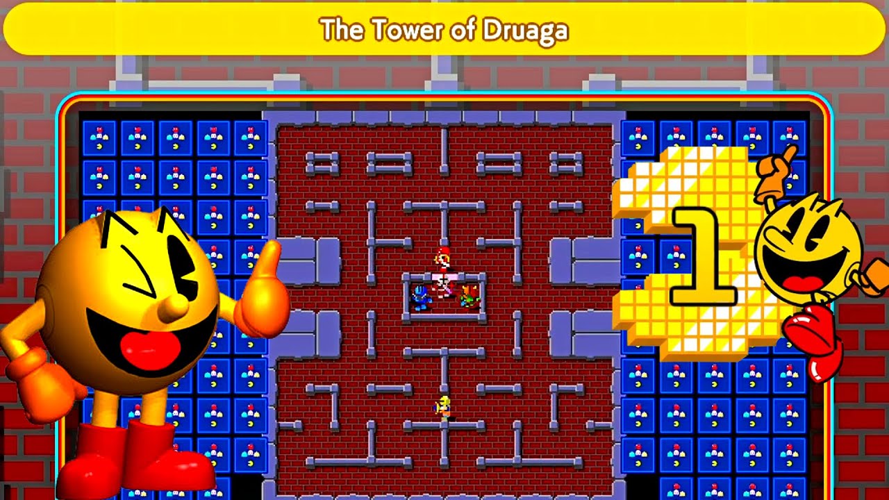 PAC-MAN 99 🍒 First Place Victory Win 🍒 The Tower of Druaga Design #12
