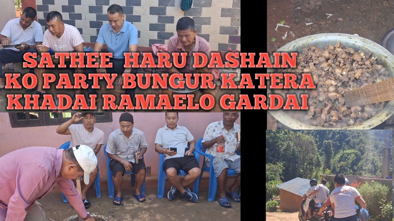 DASHAIN MANAUNA BUNGUR KATERA  RAMAELO GARDAI 😍 @RajuMagar099 