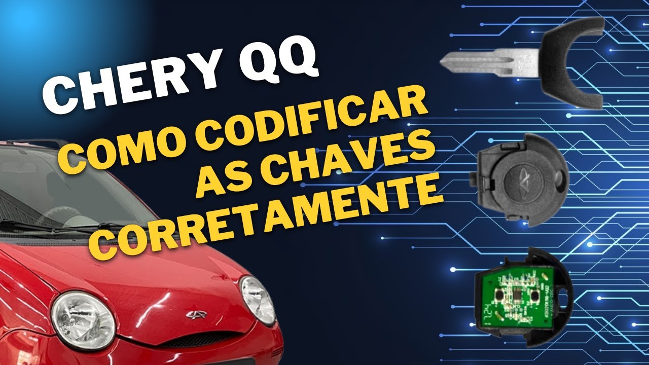 Chery QQ 2012 - Como codificar as chaves para acionamento das travas das portas