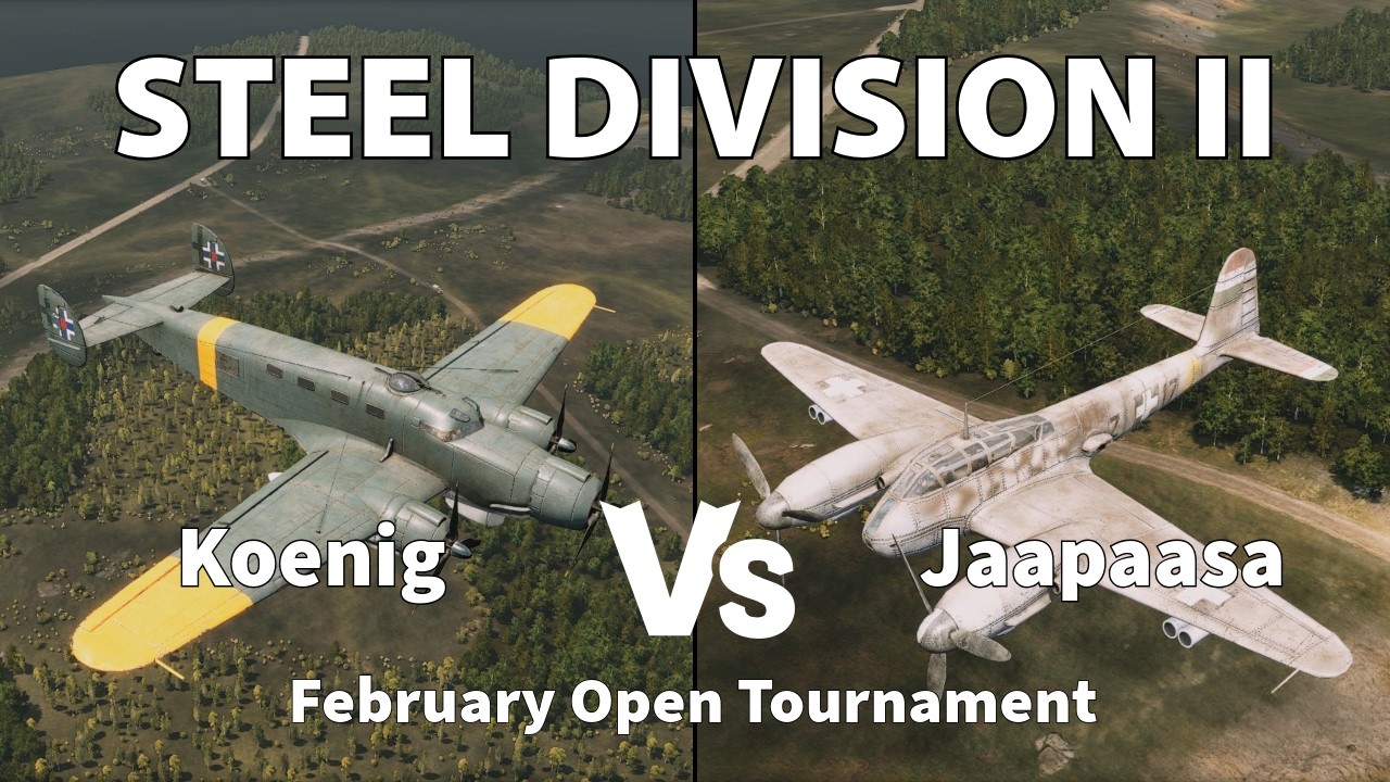 A good and spammy grind and an unusual victim of airspam - Steel Division 2 Cast Koenig vs Jaapaasa
