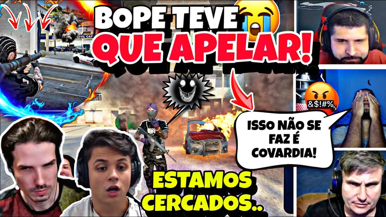 BOPE teve QUE APELAR! PAULINHO E BAGUAL ENTRARAM em GUERR@!BOPE REVELOU seu LUGAR SECRETO no GTARP