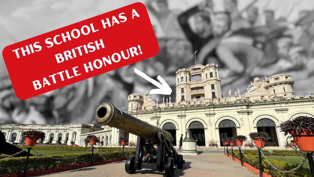 The only school in the world with a British Battle Honour