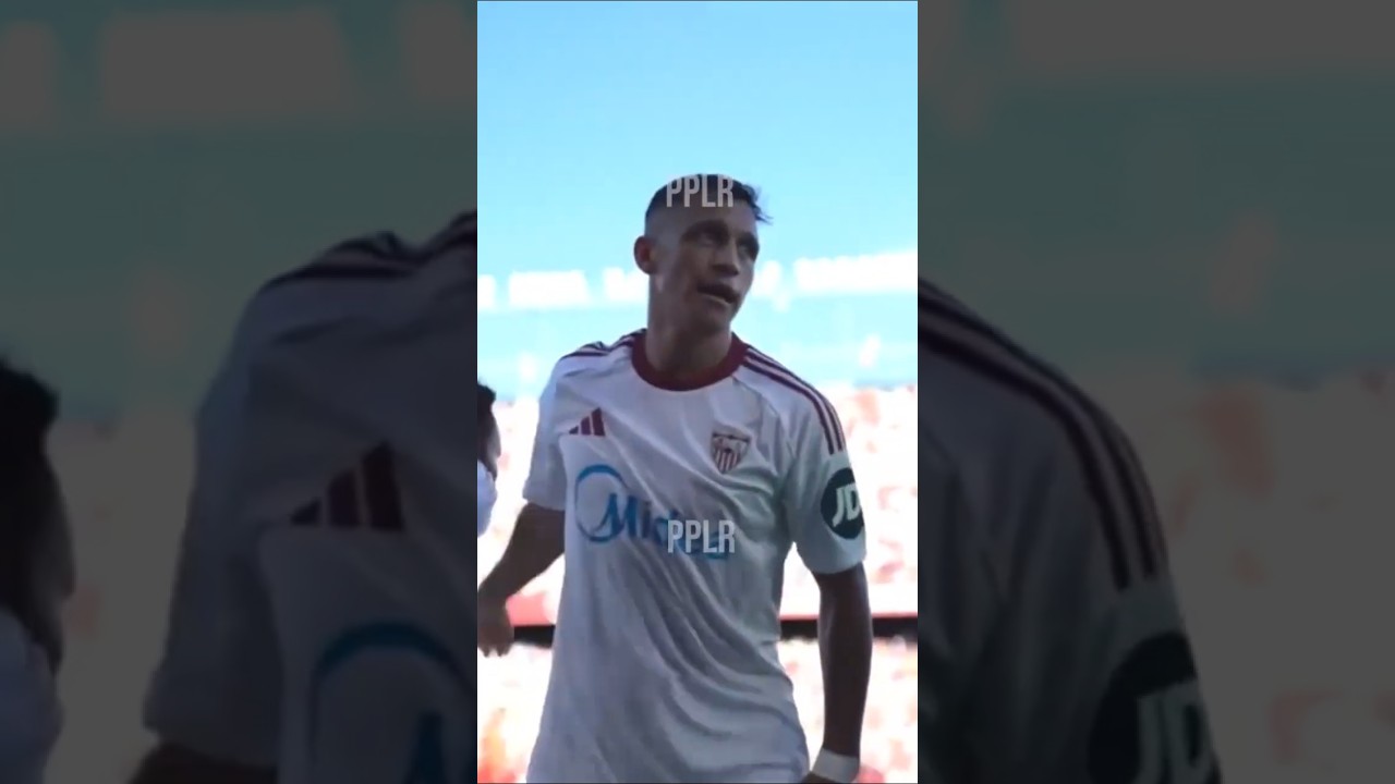 Alexis S&aacute;nchez vs Barcelona #jugadas #sevillafc #alexissanchez