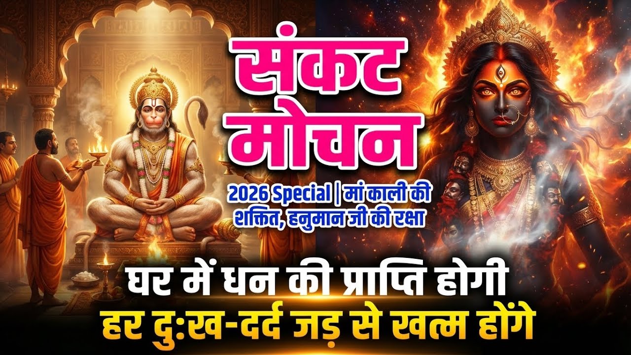 आज बुधवार—ये संकट मोचन पाठ सुन लिया तो घर में धन की प्राप्ति होगी | हर दुःख-दर्द जड़ से खत्म”