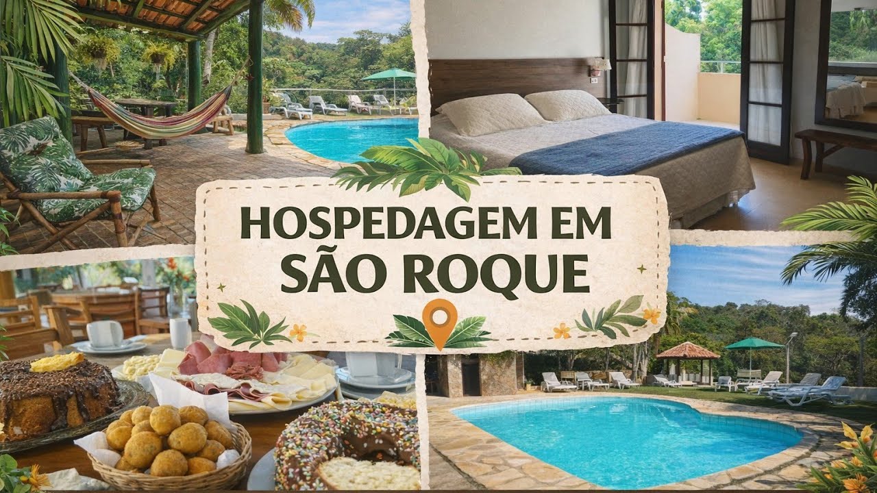 ONDE SE HOSPEDAR EM SÃO ROQUE/MELHORES HOTEIS E POUSADAS 