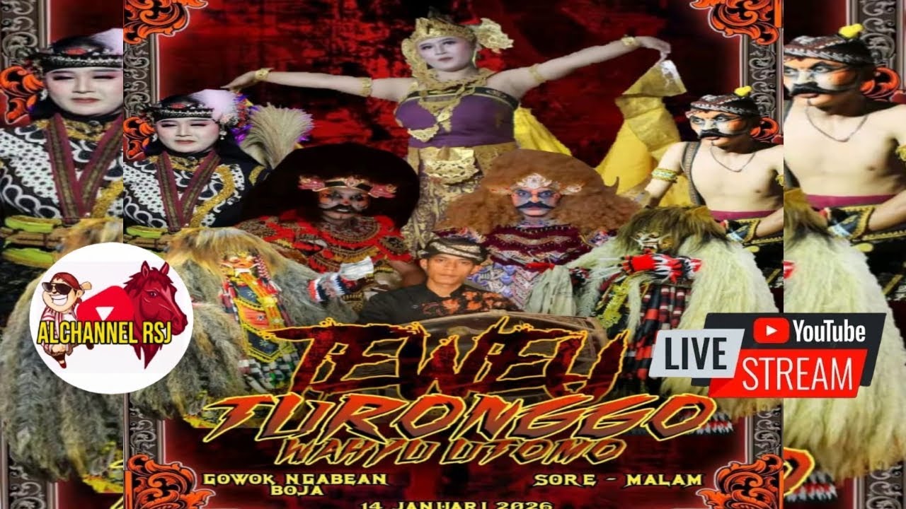 TURONGGO WAHYU UTOMO ( TWU GETAS ) LIVE DUSUN GOWOK  NGABEAN BOJA KENDAL